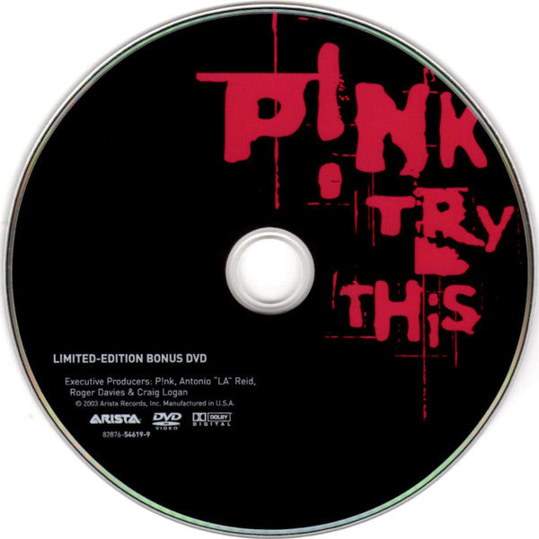 P!NK : Try This (CD, Album, Enh, Exp + DVD-V, Ltd)