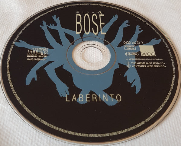 Miguel Bosé : Laberinto (CD, Album, Ltd)