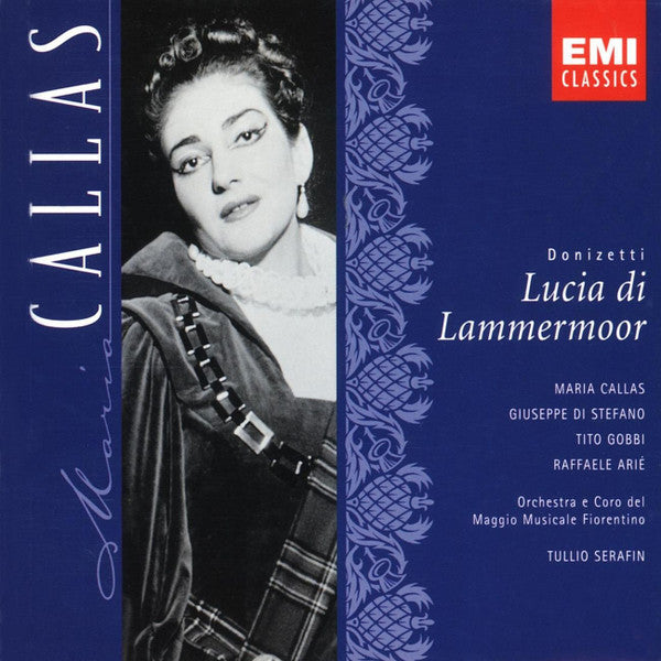 Donizetti* / Maria Callas, Giuseppe di Stefano, Tito Gobbi, Raffaele Arié, Orchestra* E Coro Del Maggio Musicale Fiorentino, Tullio Serafin : Lucia Di Lammermoor (2xCD, Album, Mono, RE, RM + Box, Sli)
