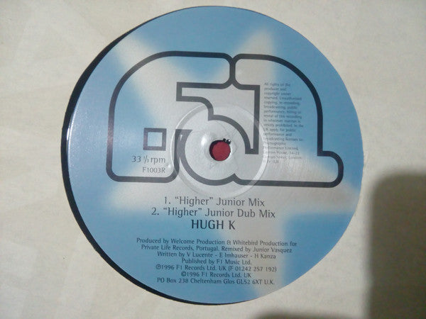 Hugh K* : Higher (12")