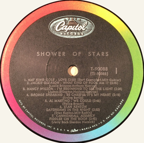 Various : Shower Of Stars (LP, Comp, Mono, Club, Smplr)