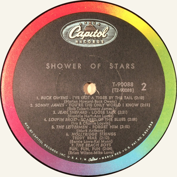 Various : Shower Of Stars (LP, Comp, Mono, Club, Smplr)