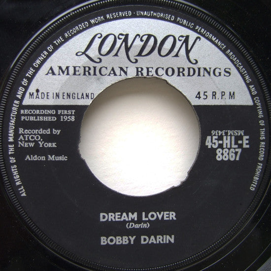 Bobby Darin : Dream Lover (7", Single)