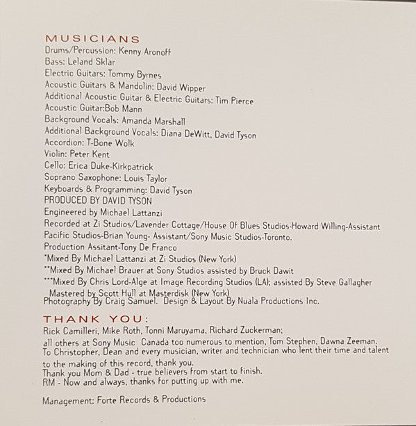 Amanda Marshall : Amanda Marshall (CD, Album)