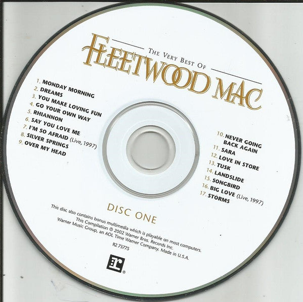 Fleetwood Mac : The Very Best Of Fleetwood Mac (2xCD, Comp, Enh, RM)