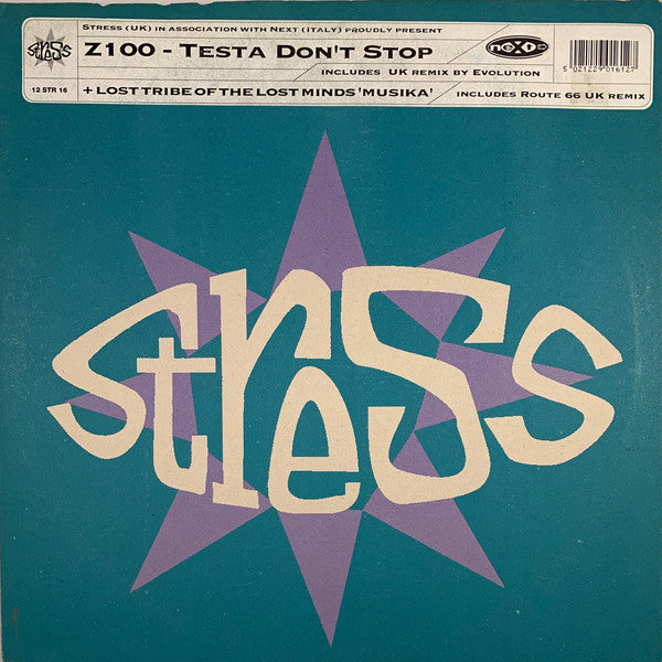 Z100 / Lost Tribe Of The Lost Minds* : Testa Don't Stop / Mu-sika (12")