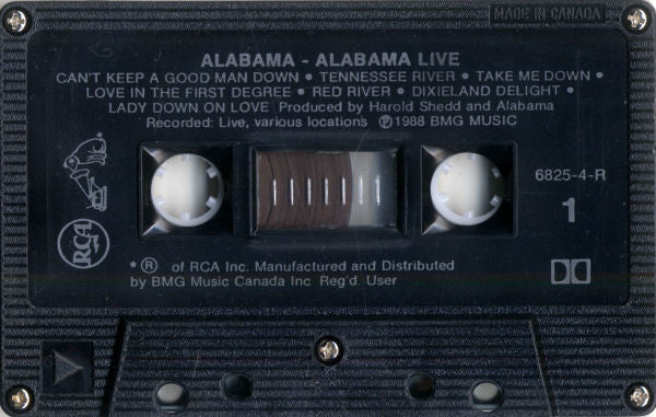 Alabama : Alabama Live (Cass, Album, Dol)