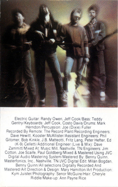 Alabama : Alabama Live (Cass, Album, Dol)