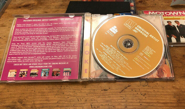Various : Motown Master Recordings - Original Artist Karaoke - ABC (CD+G, Comp)