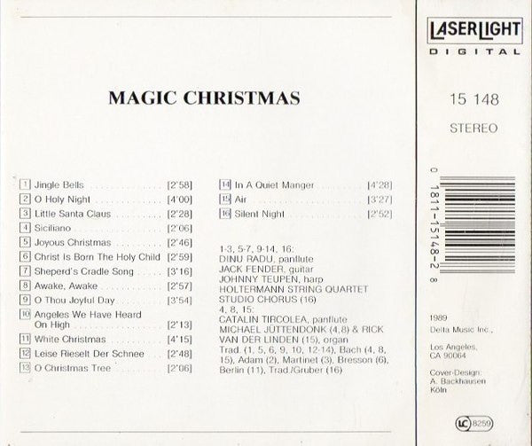Dinu Radu : Magic Christmas (CD, Comp)