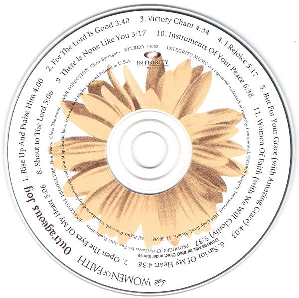Integrity Music / Women Of Faith Worship Team* : Outrageous Joy (CD, Album, Club)
