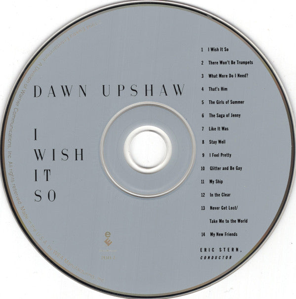 Dawn Upshaw : I Wish It So (CD, Album)