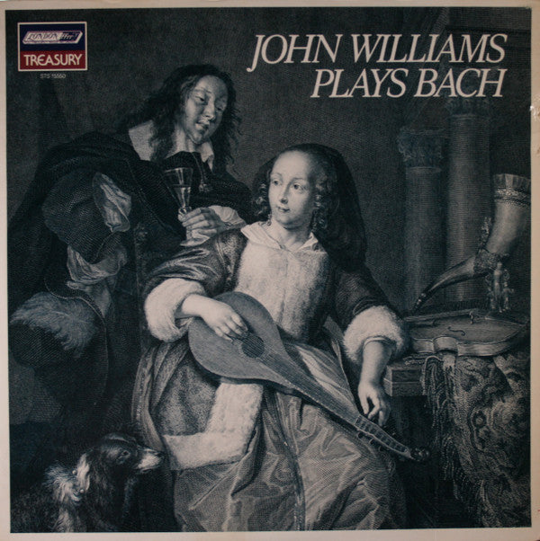 John Williams (7) : John Williams Plays Bach (LP, Album, Gol)