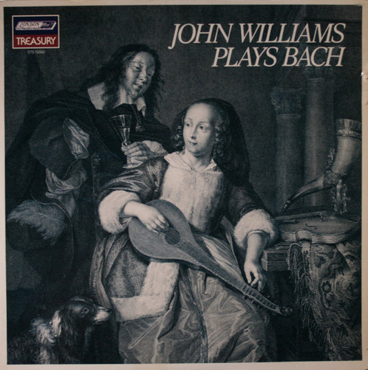 John Williams (7) : John Williams Plays Bach (LP, Album, Gol)
