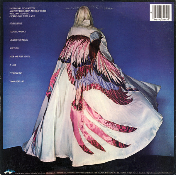 Edgar Winter : Standing On Rock (LP, Album, Ter)