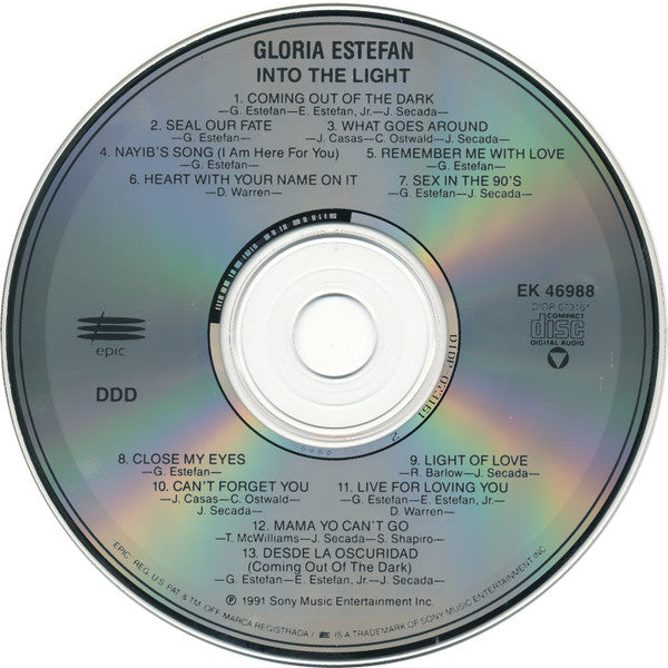 Gloria Estefan : Into The Light (CD, Album)