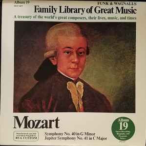 Mozart ‎– Symphony No. 40 In G Minor - Jupiter Symphony No. 41 In C Major [LP] {New}