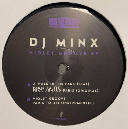 DJ Minx - Violet Groove EP (12", EP)