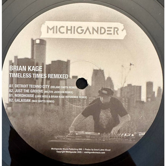 Brian Kage - Timeless Times Remixed (12")