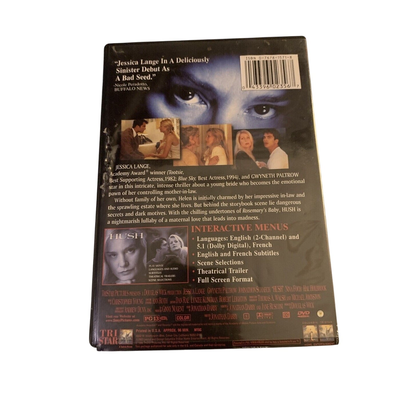 Hush (DVD, 1998)