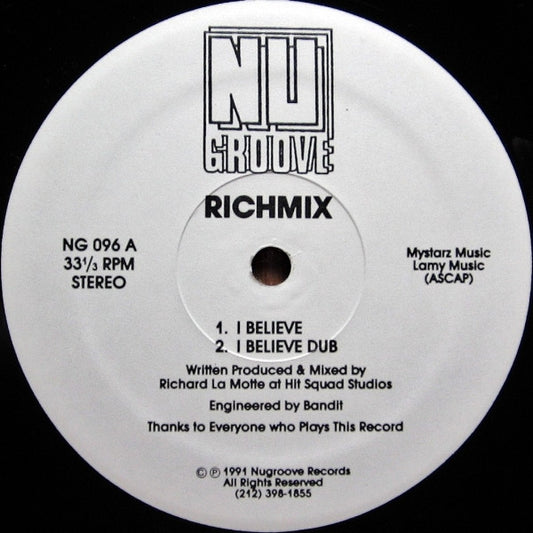 Richmix : I Believe (12")