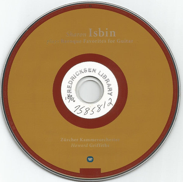 Sharon Isbin : Plays Baroque Favorites For Guitar (CD)