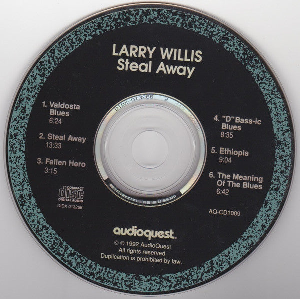 Larry Willis : Steal Away (CD, Album)