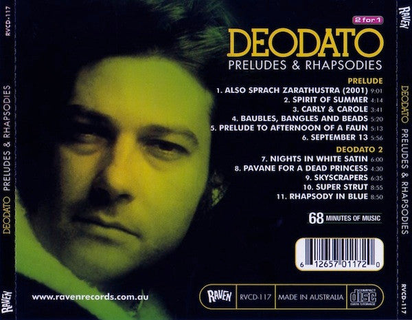Deodato* : Preludes & Rhapsodies (CD, Comp, RM)