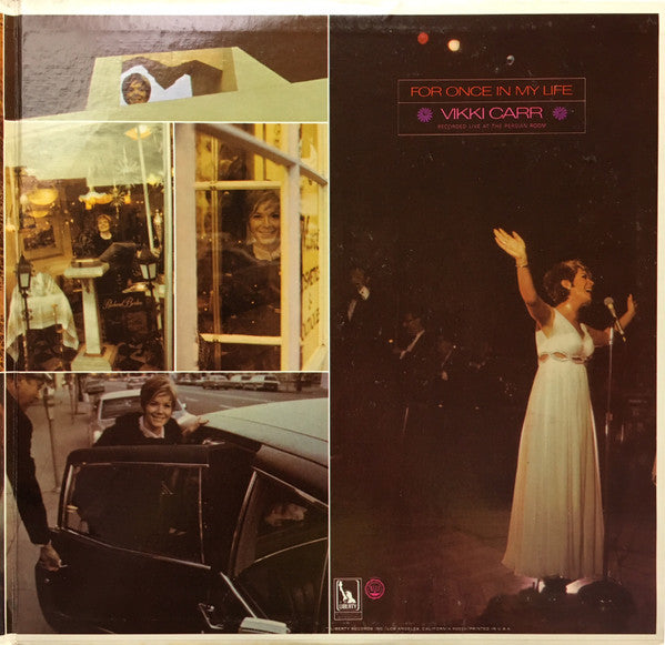 Vikki Carr : For Once In My Life (LP, Album, Gat)