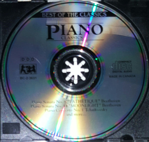 Various : Piano Classics (CD, Comp)