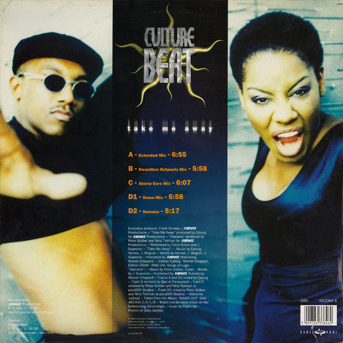 Culture Beat : Take Me Away (2x12")