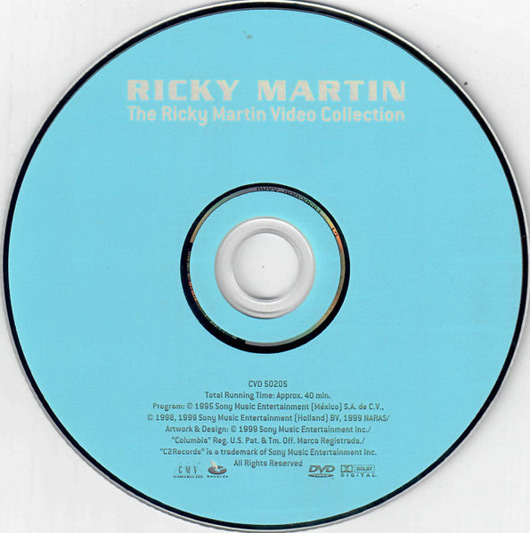 Ricky Martin : The Ricky Martin Video Collection (DVD-V, Comp)