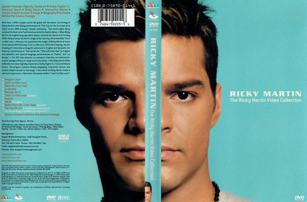 Ricky Martin : The Ricky Martin Video Collection (DVD-V, Comp)