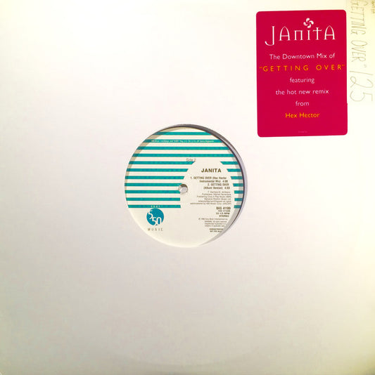 Janita : Getting Over (12", Promo)