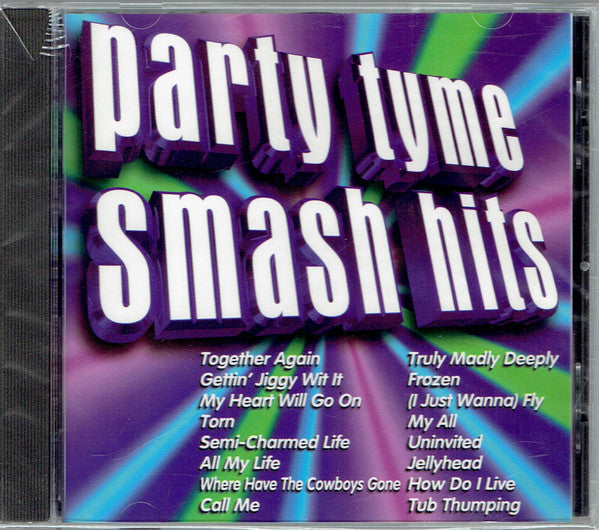 Unknown Artist : Party Tyme: Smash Hits (CD, Album)