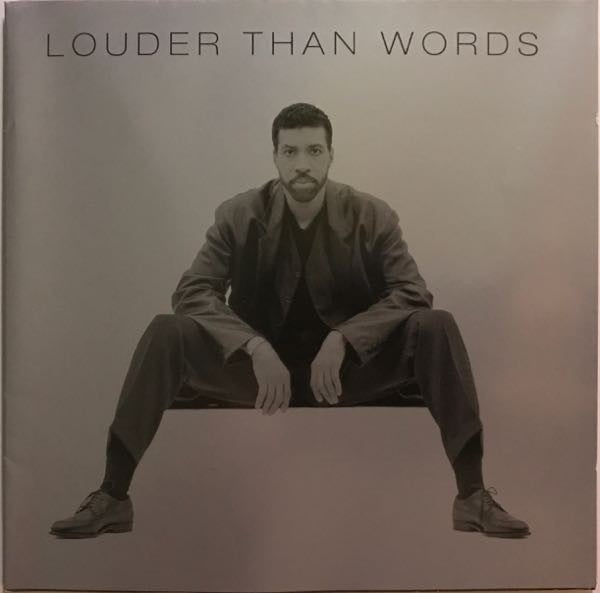 Lionel Richie : Louder Than Words (CD, Album, Club)