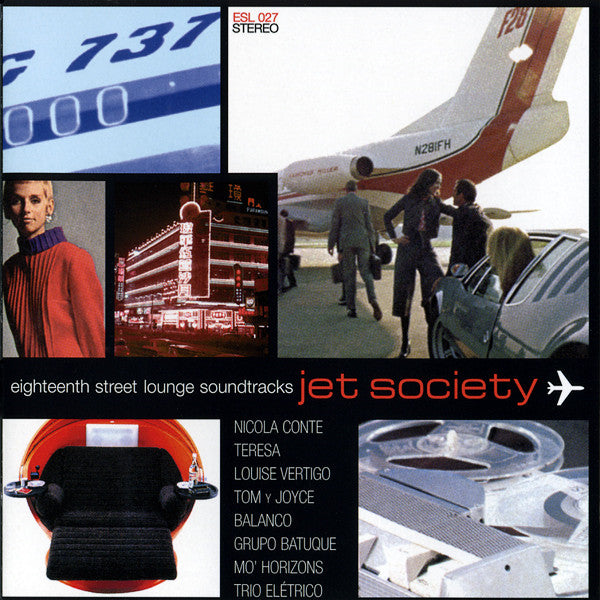 Various : Eighteenth Street Lounge Soundtracks - Jet Society (CD, Comp, P/Mixed)