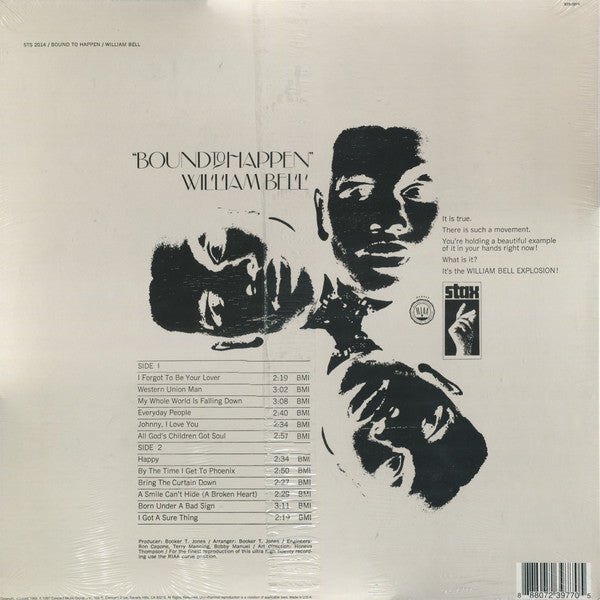 William Bell : Bound To Happen (LP, Album, RE)