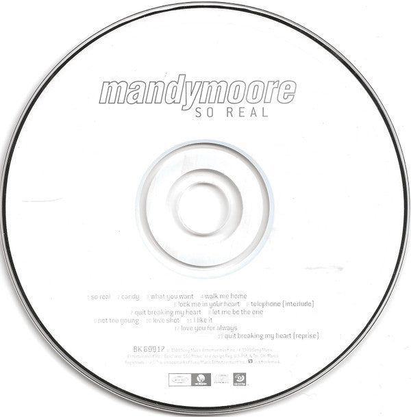 Mandy Moore : So Real (CD, Album, Enh)