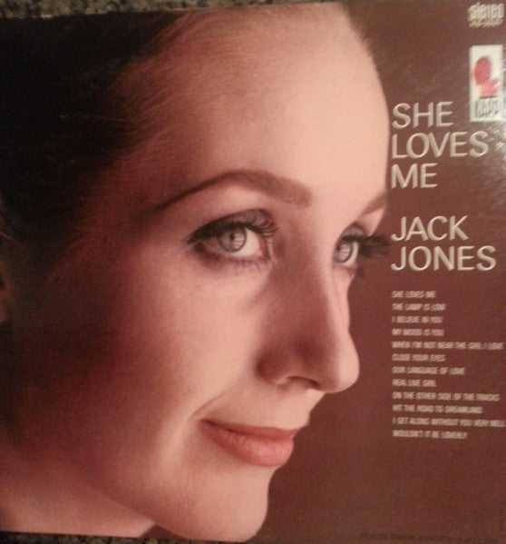 Jack Jones With Jack Elliott And His Orchestra : She Loves Me (LP, Album)