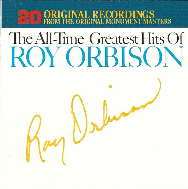 Roy Orbison : The All-Time Greatest Hits Of Roy Orbison (CD, Comp, RE)