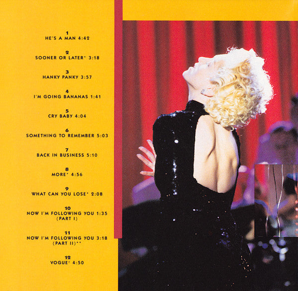 Madonna : I'm Breathless (Music From And Inspired By The Film Dick Tracy) (CD, Album)