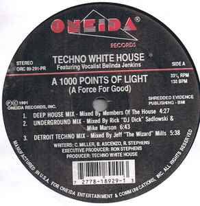 Techno White House Featuring Belinda Jenkins ‎– A 1000 Points Of Light (A Force For Good) [12]