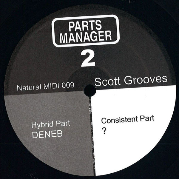 Scott Grooves : Parts Manager 2 (12")