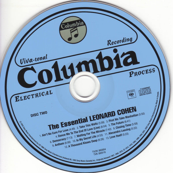 Leonard Cohen : The Essential Leonard Cohen (2xCD, Comp)