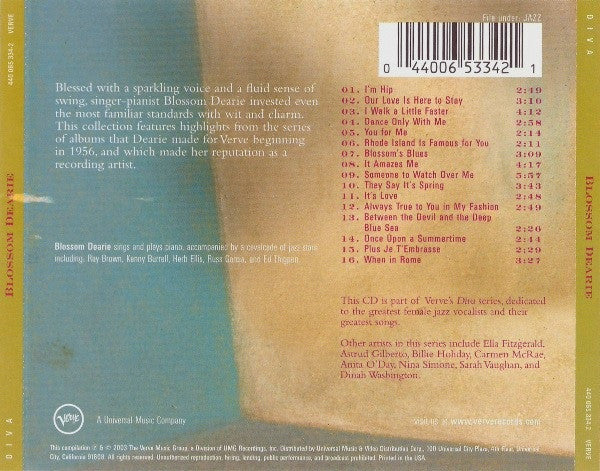 Blossom Dearie : Blossom Dearie (CD, Comp)