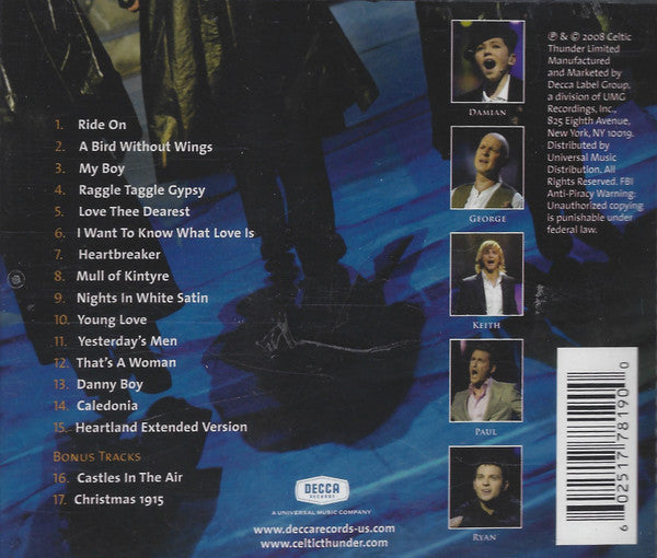 Celtic Thunder (2) : Act Two (CD, Album)