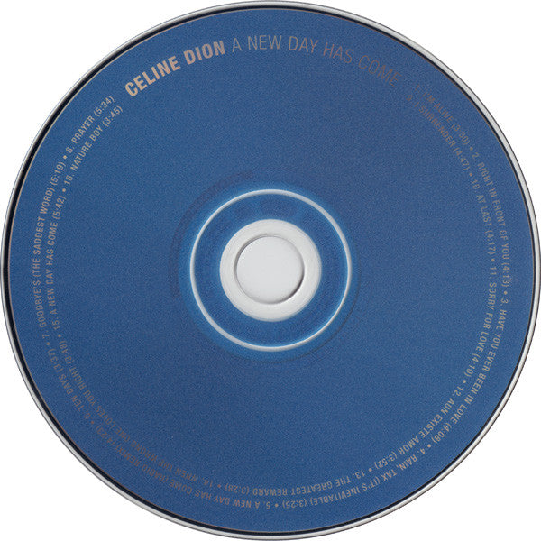 Celine Dion* : A New Day Has Come (CD, Album, Pit)