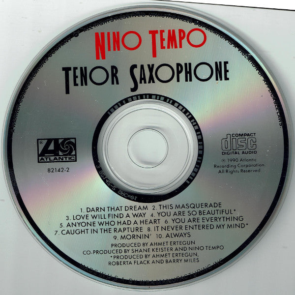 Nino Tempo : Tenor Saxophone (CD, Album)