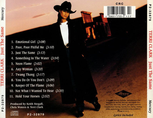 Terri Clark : Just The Same (HDCD, Album, Club)